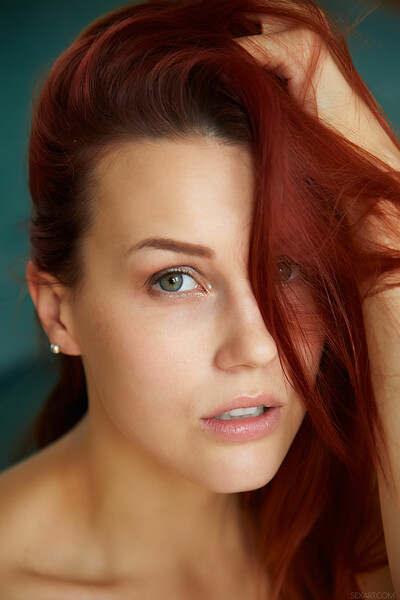 Model Charlie Red in Fiery